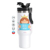 Mega Travel Mug / Κούπα Ταξιδίου, διπλού τοιχώματος (θερμό) 1,2L