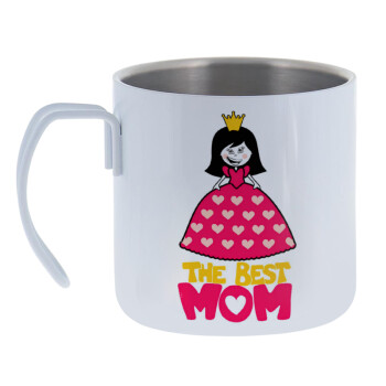 The Best Mom Queen, Mug Stainless steel double wall 400ml