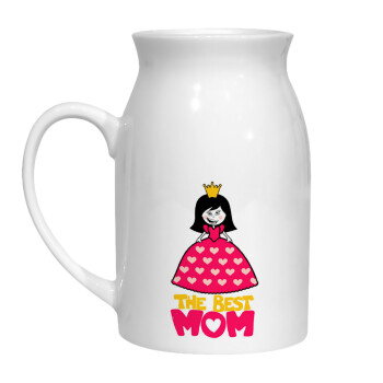 The Best Mom Queen, Milk Jug (450ml) (1pcs)