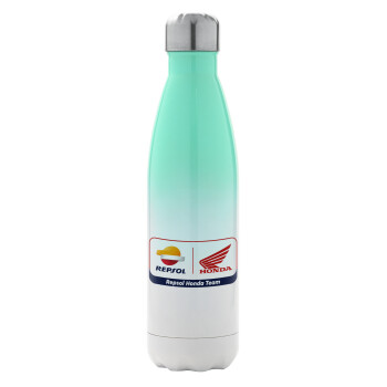 Honda Repsol Team, Metal mug thermos Green/White (Stainless steel), double wall, 500ml