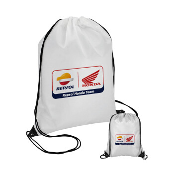 Honda Repsol Team, Τσάντα πουγκί με μαύρα κορδόνια (1 τεμάχιο)
