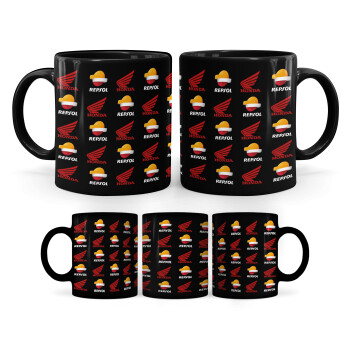 Honda Repsol Team, Mug black, ceramic, 330ml