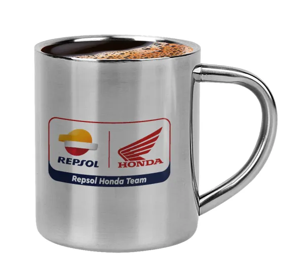 Honda Repsol Team — Double-wall metal cup for espresso (220ml)