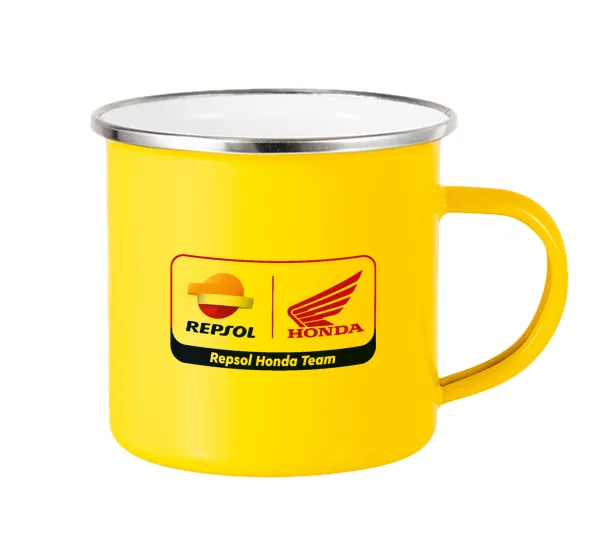 Honda Repsol Team — Yellow Enamel Metallic Cup 360ml