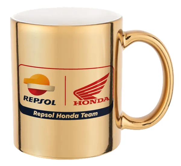 Honda Repsol Team — Mug ceramic, gold mirror, 330ml