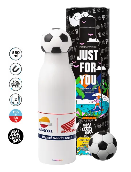 Honda Repsol Team — Soccer Metal mug thermos, double wall, 550ml