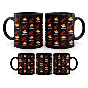 Honda Repsol Team, Κούπα Μαύρη, κεραμική, 330ml