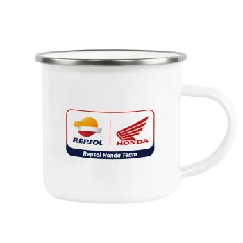 Honda Repsol Team, Metallic enamel cup white 360ml