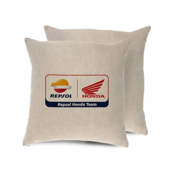 Honda Repsol Team, Μαξιλάρι καναπέ ΛΙΝΟ 40x40cm περιέχεται το  γέμισμα
