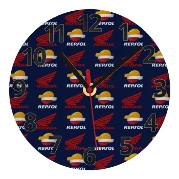 Honda Repsol Team, Ρολόι τοίχου γυάλινο (20cm)