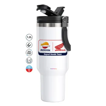 Honda Repsol Team, Mega Stainless steel Tumbler with lid, double wall 1,2L