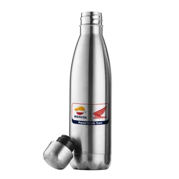 Honda Repsol Team, Μεταλλικό παγούρι θερμός Inox (Stainless steel), διπλού τοιχώματος, 500ml