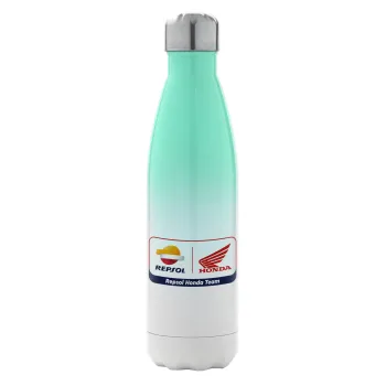 Honda Repsol Team, Metal mug thermos Green/White (Stainless steel), double wall, 500ml