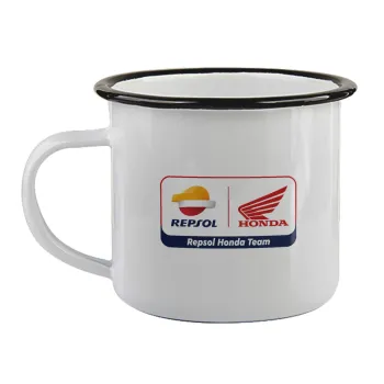 Honda Repsol Team, Κούπα εμαγιέ με μαύρο χείλος 360ml