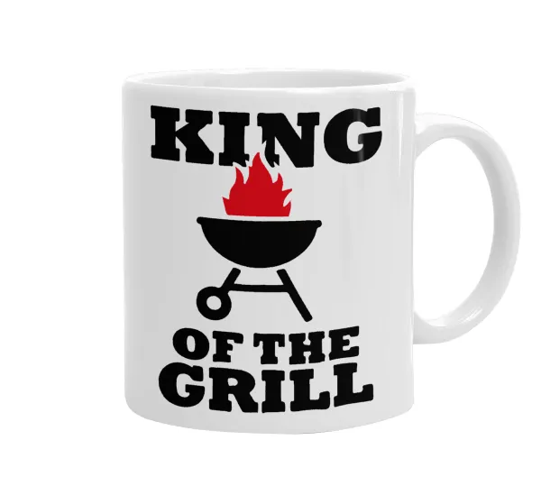 KING of the Grill — Κούπα, κεραμική, 330ml