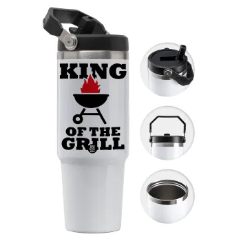 KING of the Grill, Θερμός Ανοξείδωτο 30oz με χερούλι