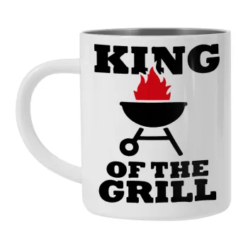 KING of the Grill, Mug Stainless steel double wall 300ml