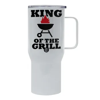 KING of the Grill, Mega Stainless steel Tumbler with lid, double wall 750L