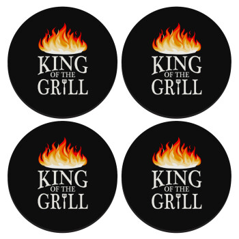 KING of the Grill GOT edition, ΣΕΤ 4 Σουβέρ ξύλινα στρογγυλά (9cm)