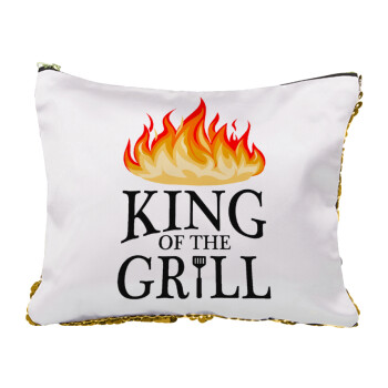KING of the Grill GOT edition, Τσαντάκι νεσεσέρ με πούλιες (Sequin) Χρυσό