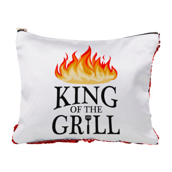 KING of the Grill GOT edition, Τσαντάκι νεσεσέρ με πούλιες (Sequin) Κόκκινο