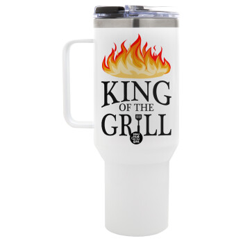 KING of the Grill GOT edition, Mega Tumbler με καπάκι, διπλού τοιχώματος (θερμό) 1,2L