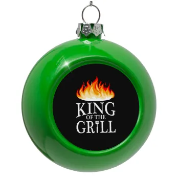 KING of the Grill GOT edition, Στολίδι Χριστουγεννιάτικη μπάλα δένδρου Πράσινο 8cm