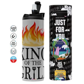 KING of the Grill GOT edition, Tumbler stainless steel GREY 600ml