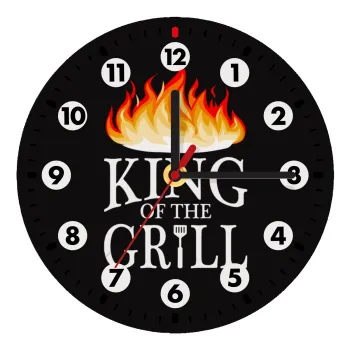 KING of the Grill GOT edition, Wooden wall clock (20cm)