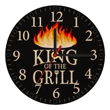 KING of the Grill GOT edition, Ρολόι τοίχου ξύλινο plywood (20cm)