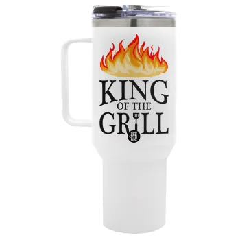 KING of the Grill GOT edition, Mega Tumbler με καπάκι, διπλού τοιχώματος (θερμό) 1,2L