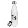 Team Bride, Metal mug thermos White (Stainless steel), double wall, 500ml