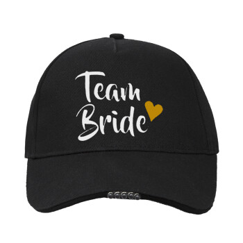 Team Bride, Καπέλο Εργασίας & Δραστηριοτήτων με LED Φως - Ιδανικό για Νύχτα & Χαμηλό Φωτισμό (100% ΒΑΜΒΑΚΕΡΟ, ΕΝΗΛΙΚΩΝ, UNISEX)