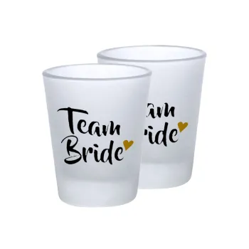 Team Bride, Σφηνοπότηρα γυάλινα 45ml του πάγου (2 τεμάχια)