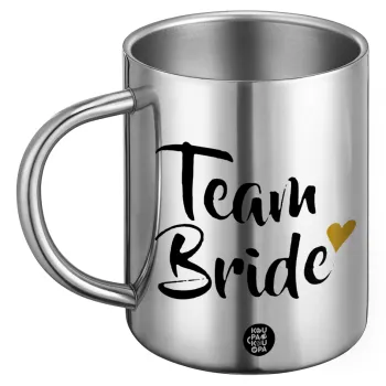 Team Bride, Ανοξείδωτη Μεταλλική Κούπα 450ml - Διπλού Τοιχώματος