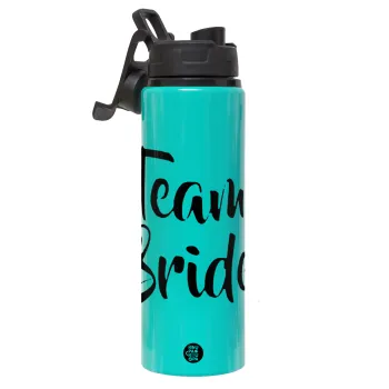 Team Bride, Μεταλλικό παγούρι νερού με καπάκι ασφαλείας, αλουμινίου 850ml