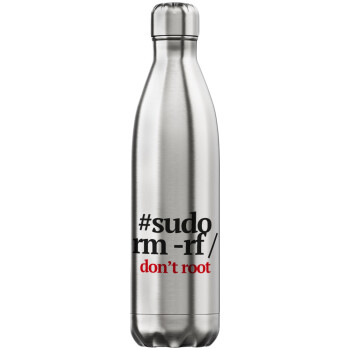 Sudo RM, Inox (Stainless steel) hot metal mug, double wall, 750ml