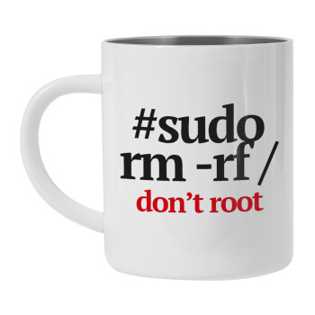 Sudo RM, Mug Stainless steel double wall 300ml