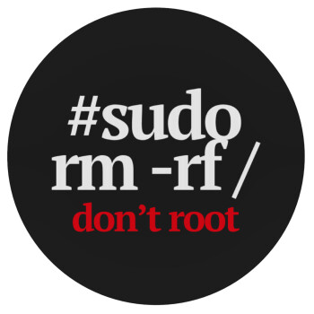 Sudo RM, Mousepad Στρογγυλό 20cm