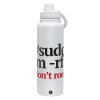 1L Stainless Steel Thermal Bottle with Phone Holder & Double Wall Insulation