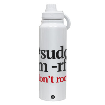 Sudo RM, 1L Stainless Steel Thermal Bottle with Phone Holder & Double Wall Insulation