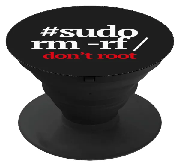 Sudo RM — Phone Holders Stand  Black Hand-held Mobile Phone Holder
