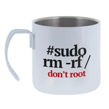 Sudo RM — Κούπα Ανοξείδωτη διπλού τοιχώματος 400ml