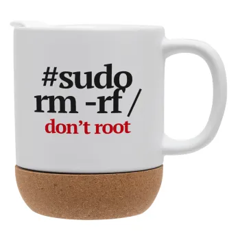 Sudo RM, Ceramic coffee mug Cork (MAT), 330ml