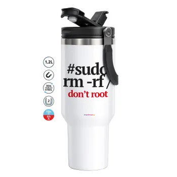 Sudo RM, Mega Stainless steel Tumbler with lid, double wall 1,2L