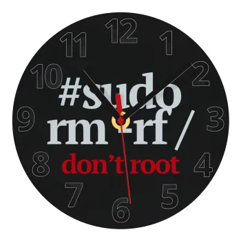 Sudo RM, Ρολόι τοίχου γυάλινο (20cm)