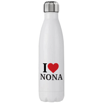 I Love ΝΟΝΑ, Stainless steel, double-walled, 750ml