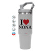 GREY color, 890ml (30oz) stainless Steel Tumbler with Handle