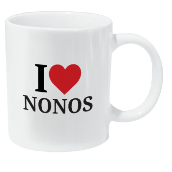 I Love ΝΟΝΟΣ, Κούπα Giga, κεραμική, 590ml