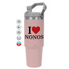 Pink color, 890ml (30oz) stainless Steel Tumbler with Handle